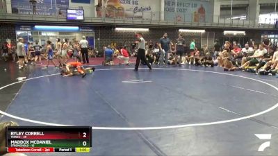 90 lbs 2nd Wrestleback (8 Team) - Ryley Correll, TNWCC vs Maddox McDaniel, Stronghold