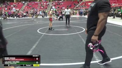 65 lbs Round 1 - Emie Mogg, Nebraska Wrestling Academy vs Liliana Valdez, Mission Wrestling