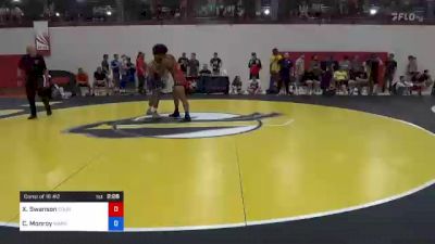 72 kg Consi Of 16 #2 - Xavier Swanson, Cougar Wrestling Club vs Carlos Monroy, Warrior Regional Training Center