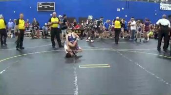 80 lbs Semis & 1st Wrestleback (8 Team) - Ethan Humphrey, Team Iowa Red vs Tyler Conzo, Revival Evil Empire