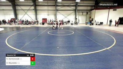 174 lbs Round Of 32 - Rob Dombrowski, Rhode Island College vs Dylan Reynolds, Trinity