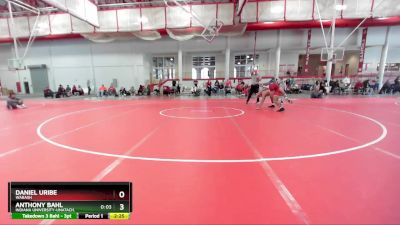 149 lbs Semifinal - Daniel Uribe, Wabash vs Anthony Bahl, Indiana University-Unatach.