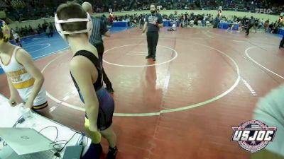 88 lbs Round Of 32 - Zachary Donalson, Threestyle vs Caysen Wahl, Bristow Youth Wrestling