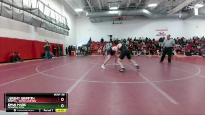 175 lbs Cons. Round 4 - Evan Mars, Mountain Vista vs Jeremy Griffith, Central - Grand Junction