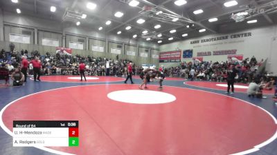 144 lbs Round Of 64 - Uriel Hernandez-Mendoza, Madera South vs Aaron Rodgers, Golden Valley (Bakersfield)