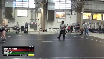 160 lbs Cons. Round 3 - Stephan Mason, All Stars vs Juliet Alt, Orchard