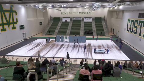 Fountain Valley HS "Fountain Valley CA" at 2022 WGI Guard Manhattan Beach Regional