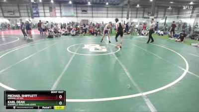 150 lbs Champ. Round 1 - Karl Dean, Guerrilla Wrestling (GWA) vs Michael Shifflett, Ground Up USA