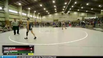 119 lbs Quarters & Wb (16 Team) - Ladd Holman, Utah Black vs Derek Barrows, Bear Cave