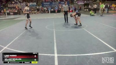 D 2 113 lbs Cons. Round 3 - Lane Marino, Brusly vs William Bouillon, North Vermillion