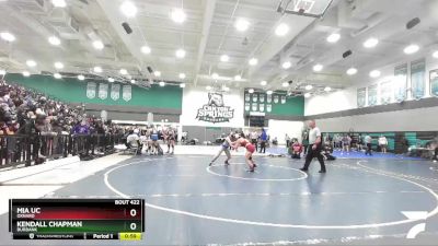 126 lbs Cons. Round 3 - Kendall Chapman, Burbank vs Mia Uc, Oxnard