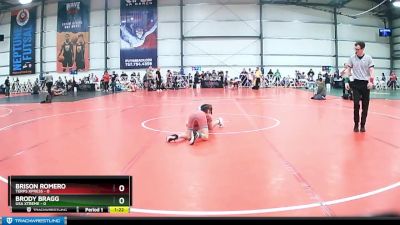 72 lbs Rd# 9- 2:15pm Saturday Final Pool - Brison Romero, Terps Xpress vs Brody Bragg, USA Xtreme