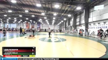 52 lbs Rd# 5- 3:45pm Friday Final Pool - John Petrovcik, Nebraska Elite vs Jackson Wells, Scorpions