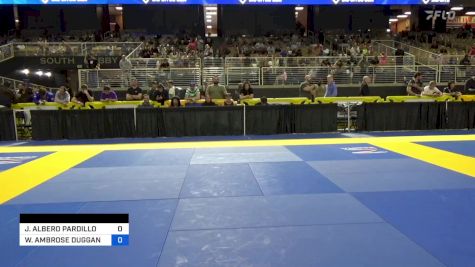 JULIO ALBERO PARDILLO JR. vs WILLIAM AMBROSE DUGGAN 2024 Pan Jiu Jitsu IBJJF Championship