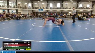 Elite 165 lbs Cons. Round 2 - Bowen Rothbauer, Augsburg vs Carson Martinson, Iowa