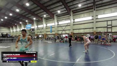 152 lbs Quarterfinal - Brandon Ploehn, Utah vs Caese Calaro, Hawaii