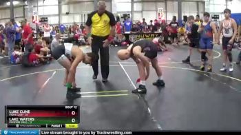 117 lbs Finals (8 Team) - Lake Waters, Missouri Gold vs Luke Cline, Fight Club