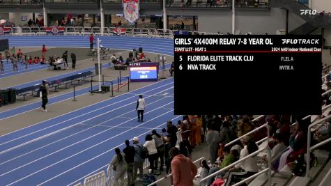 Youth Girls' 4x400m Relay, Finals 1 - Age 7-8