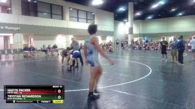 195 lbs Round 2 (16 Team) - Hadyn Packer, MAWA Red vs Trystan Richardson, Raw (Raleigh)