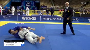 GABRIEL CARDOSO AMORIM vs ISAAC DOEDERLEIN 2024 Pan Jiu Jitsu IBJJF Championship