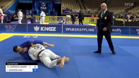 GABRIEL CARDOSO AMORIM vs ISAAC DOEDERLEIN 2024 Pan Jiu Jitsu IBJJF Championship