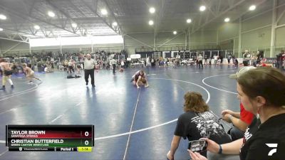 165 lbs Cons. Round 3 - Taylor Brown, Saratoga Springs vs Christian Butterfield, Green Canyon Wrestling