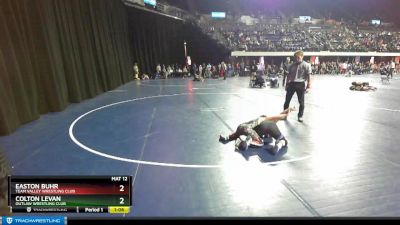 117 lbs Round 3 - Easton Buhr, Team Valley Wrestling Club vs Colton LeVan, Outlaw Wrestling Club