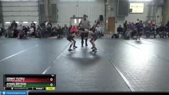 72 lbs Round 7 (8 Team) - Ayden Bryson, NCWAY Crusaders vs Jonny Tutku, Vougars Honors