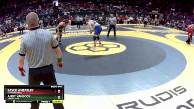 D2-215 lbs Cons. Semi - Bryce Wheatley, Chardon Ndcl vs Andy Vanscoy, Akron Svsm