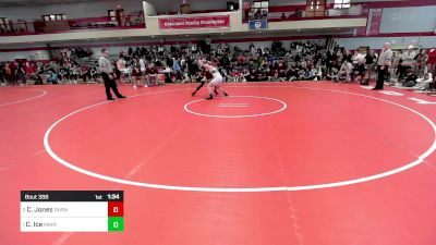 138 lbs Final - Cyrus Jones, Sharon vs Cam Ice, Minnechaug