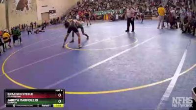 128 Boys Cons. Round 5 - Braeden Steele, St Augustine vs Jareth Marmolejo, Olympian