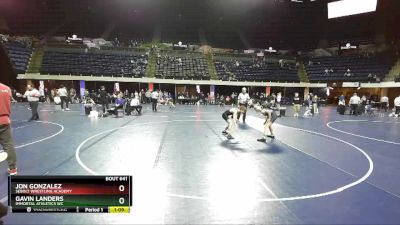 102 lbs 1st Place Match - Gavin Landers, Immortal Athletics WC vs Jon Gonzalez, Sebolt Wrestling Academy