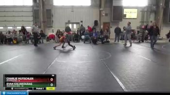 76 lbs Finals (2 Team) - Evan Kaliakoudas, Warhawks Red vs Charlie Mutschler, 84 Athletes