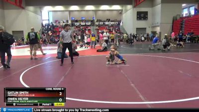 50 lbs Cons. Round 4 - Gatlin Smith, Piedmont Wrestling Club vs Owen Hilyer, Fort Payne Youth Wrestling