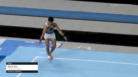 Rithik Puri - Floor, Lakeshore Academy - 2021 US Championships