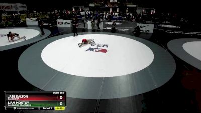 53 lbs Cons. Round 4 - Liam Montoy, California Grapplers vs Jase Dalton, California