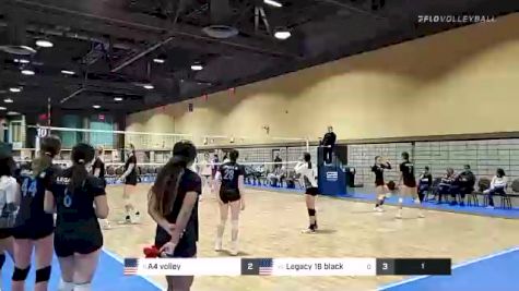 A4 volley vs Legacy 16 black - 2022 JVA West Coast Cup presented by Nike