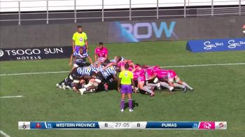 Replay: Western Province vs Pumas | Mar 23 @ 3 PM