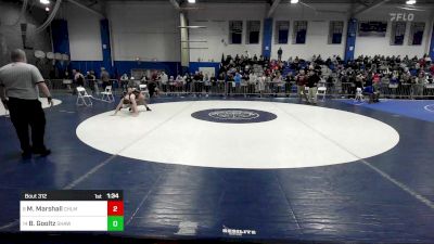 152 lbs Consi Of 4 - Manny Marshall, Chelmsford vs Benjamin Gooltz, Shawsheen