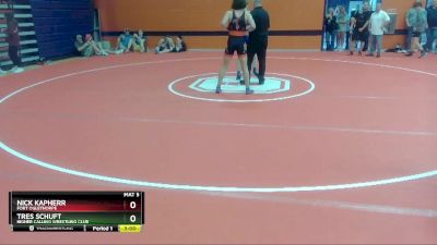 160 lbs Cons. Semi - Tres Schuft, Higher Calling Wrestling Club vs Nick Kapherr, Fort Oglethorpe