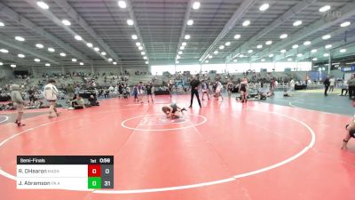 112 lbs Semifinal - Riker OHearon, Mat Assassins vs Jack Abramson, PA Alliance Black