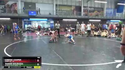 108 lbs Round 9 (10 Team) - Tanner Bourassa, Alabama Elite White vs Cormac Cooper, Rabbit WC