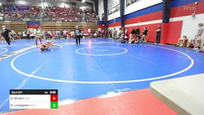 113 lbs Consi Of 4 - Sam Wright, Bixby Boys vs Kale Livingston, Mcalester High School