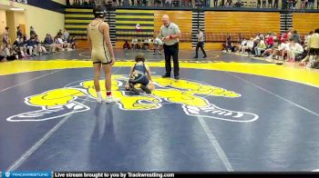 106 lbs Quarterfinals (8 Team) - Noah Smith, Brantley County HS vs Malachi Macedonio, Rockmart