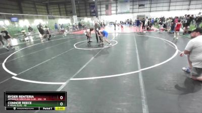 138 lbs Semifinal - Ryder Renteria, Jefferson Wrestling Club - USA vs Connor Reece, K-VEGAS ELITE