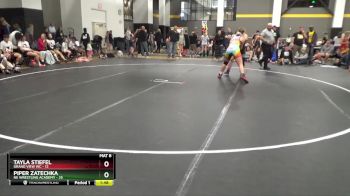 155 lbs Round 2 (6 Team) - Tayla Stiefel, Grand View WC vs Piper Zatechka, NE Wrestling Academy