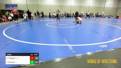 120 lbs Rr Rnd 5 - Graham Padgett, Powerhouse Elite 9u vs John Ryan Duncan, Takedown Elite 9u