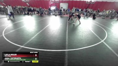 143-152 lbs Round 4 - Layla Risler, Wisconsin vs Anna Hackbarth, Sussex Sabercats Wrestling Club