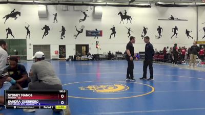 191.0 Round 2 (16 Team) - Sydney Manos, Aurora vs Sandra Guerrero, New Jersey City University