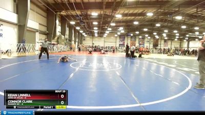 72 lbs Rd# 10- 4:00pm Saturday Final Pool - Keian Linnell, Sons Of Atlas vs Connor Clark, Ranger WC